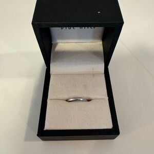 Blue Nile platinum wedding band